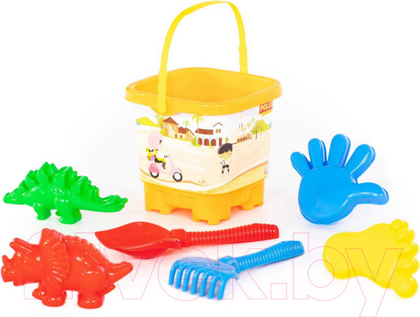 Изображение товара Набор игрушек для песочницы Полесье №595 / 62499
