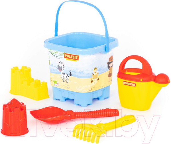 Изображение товара Набор игрушек для песочницы Полесье №593 / 62475