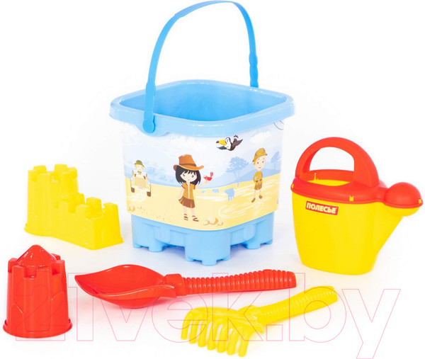 Изображение товара Набор игрушек для песочницы Полесье №593 / 62475