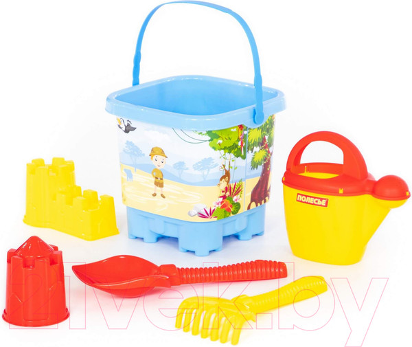 Изображение товара Набор игрушек для песочницы Полесье №593 / 62475