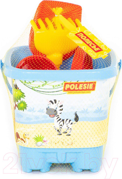 Изображение товара Набор игрушек для песочницы Полесье №593 / 62475