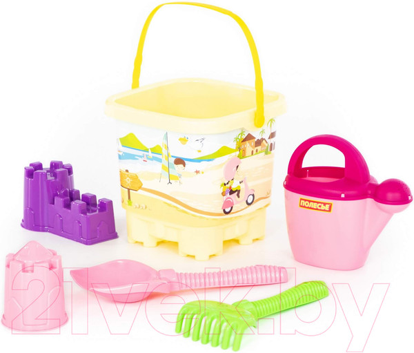 Изображение товара Набор игрушек для песочницы Полесье №593 / 62475