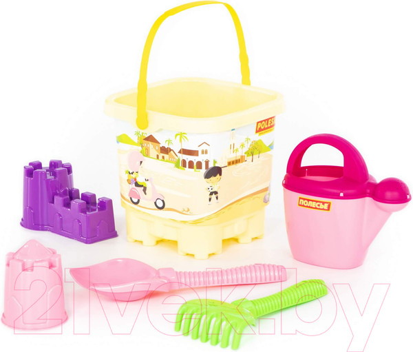 Изображение товара Набор игрушек для песочницы Полесье №593 / 62475
