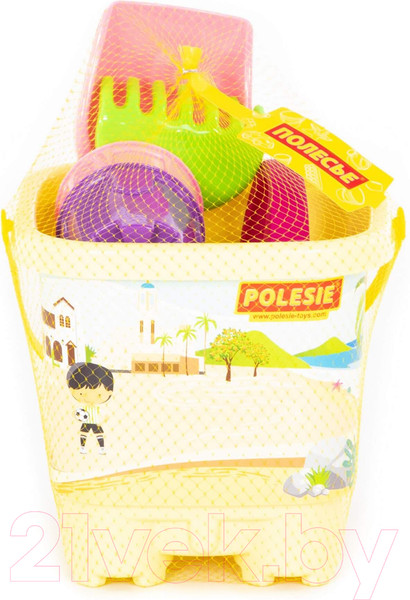 Изображение товара Набор игрушек для песочницы Полесье №593 / 62475