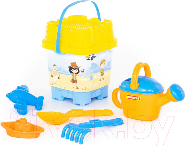 Изображение товара Набор игрушек для песочницы Полесье №589 / 62437