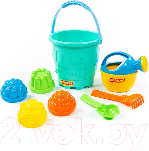 Изображение товара Набор игрушек для песочницы Полесье №521 / 51745