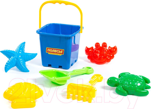Изображение товара Набор игрушек для песочницы Полесье №290 / 35523