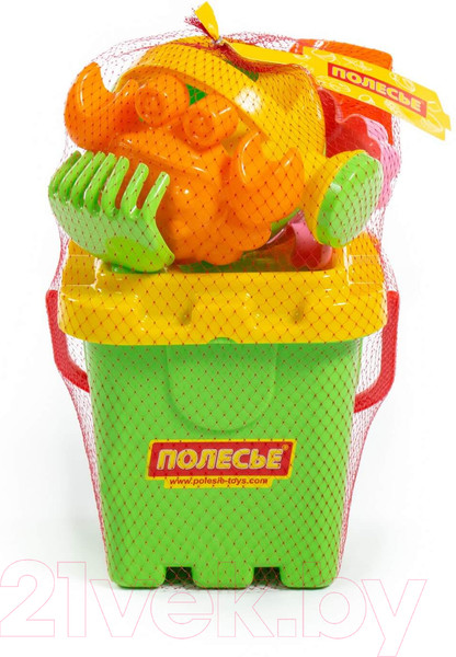 Изображение товара Набор игрушек для песочницы Полесье №288 / 35509