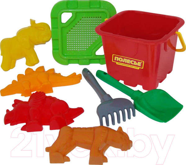 Изображение товара Набор игрушек для песочницы Полесье №287 / 35493