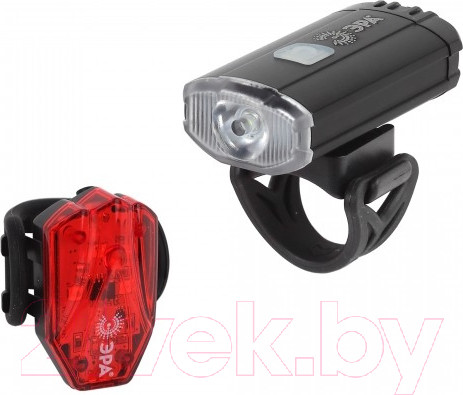 Изображение товара Фонарь для велосипеда ЭРА Вело 2 в 1 VA-801 / Б0039624