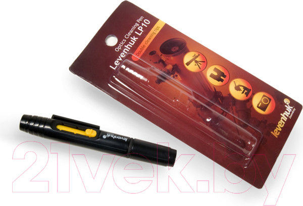 Изображение товара Карандаш для чистки оптики Levenhuk Cleaning Pen LP10 / 51446