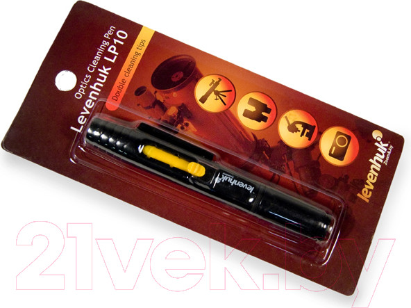 Изображение товара Карандаш для чистки оптики Levenhuk Cleaning Pen LP10 / 51446