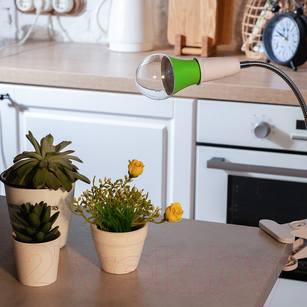 Изображение товара Лампа для растений Uniel LED-A60-8W/SPSB/E27/CL PLP30G / UL-00004581