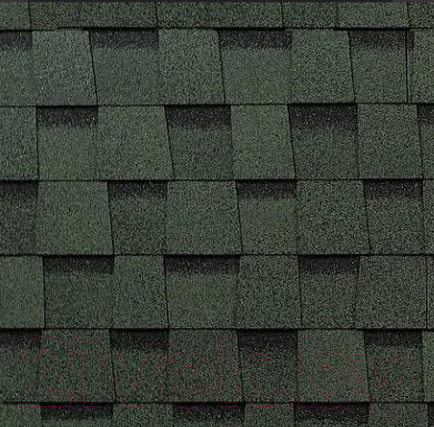 Изображение товара Черепица Технониколь Shinglas Фазенда Зеленый (упаковка)