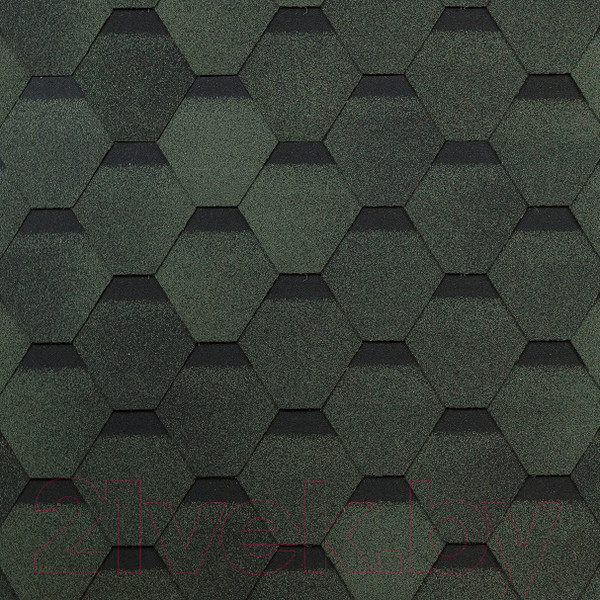 Изображение товара Черепица Технониколь Shinglas Оптима Соната Зеленый (упаковка)