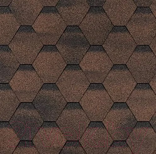 Изображение товара Черепица Технониколь Shinglas Финская Соната Коричневый (упаковка)