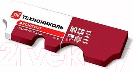 Изображение товара Черепица Технониколь Shinglas Финская Аккорд Коричневый (упаковка)