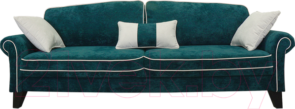 Изображение товара Диван Lama мебель Орлеан раскладной (Medly Atlantic/Medly Bone)