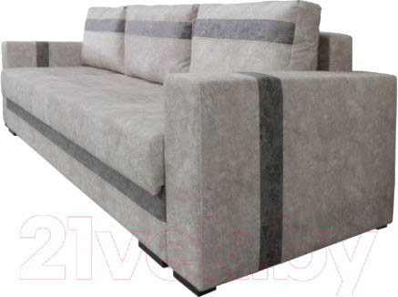 Изображение товара Диван Lama мебель Пингвин-3П (Germes Beige/Germes Peble)