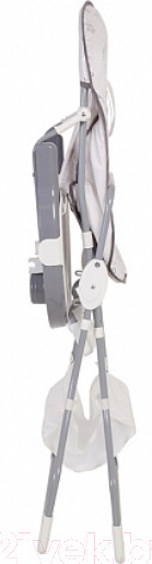 Изображение товара Стульчик для кормления Polini Kids 252 Бегемотик / 0002354-03 (серый)