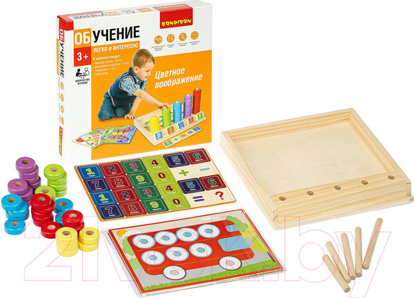 Изображение товара Развивающая игра Bondibon Цветное воображение / ВВ4863