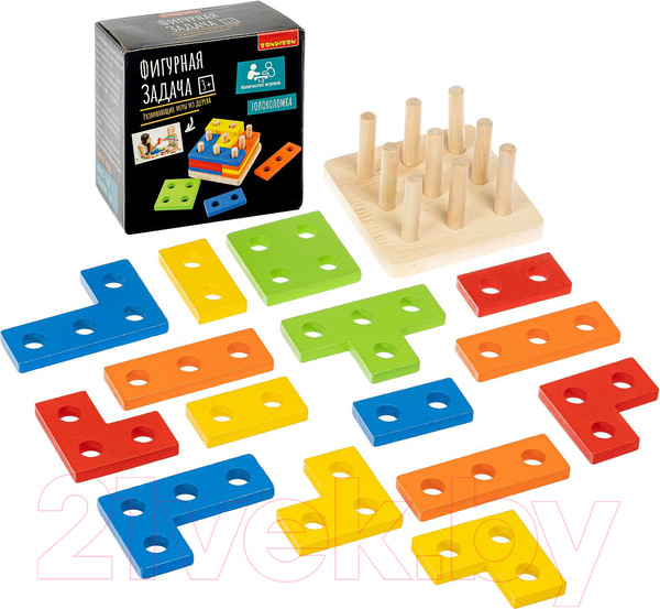 Изображение товара Развивающая игра Bondibon Фигурная задача / ВВ4862