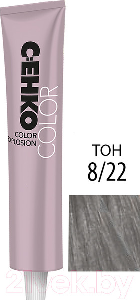 Изображение товара Крем-краска для волос C:EHKO Color Explosion 8/22 (светлый блондин интенсивно-пепельный)