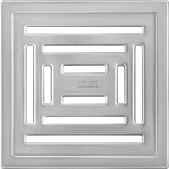 Изображение товара Трап для душа Berges Platz Uno 100x100 / 090069