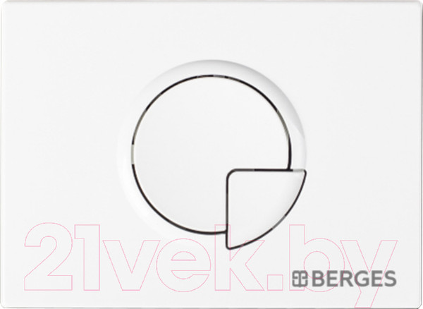Изображение товара Кнопка для инсталляции Berges Novum R4 Soft Touch 040024