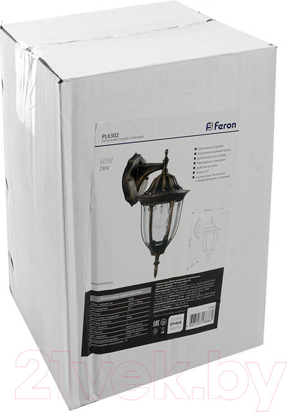 Изображение товара Бра уличное Feron PL6102 / 11127