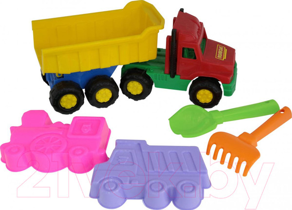 Изображение товара Набор игрушек для песочницы Полесье Фаворит №68 / 4215