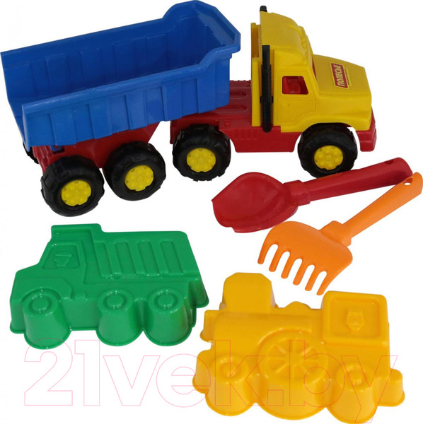 Изображение товара Набор игрушек для песочницы Полесье Фаворит №68 / 4215