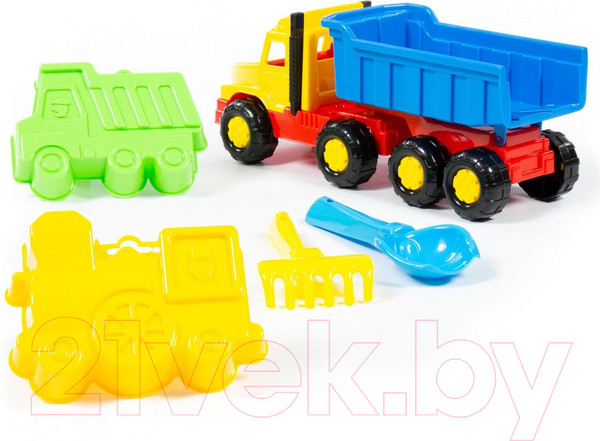 Изображение товара Набор игрушек для песочницы Полесье Фаворит №68 / 4215