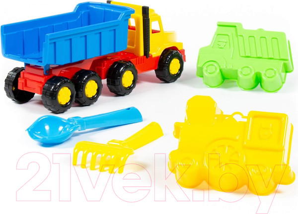 Изображение товара Набор игрушек для песочницы Полесье Фаворит №68 / 4215