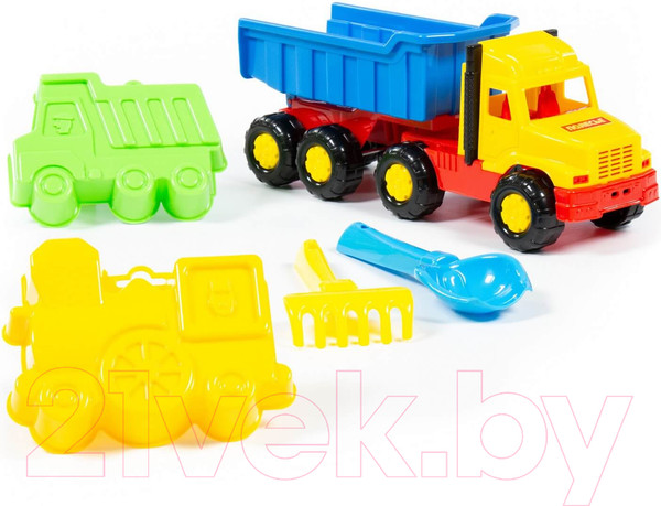 Изображение товара Набор игрушек для песочницы Полесье Фаворит №68 / 4215