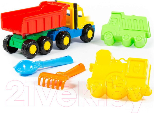 Изображение товара Набор игрушек для песочницы Полесье Фаворит №68 / 4215