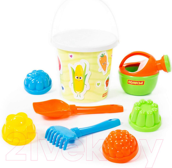 Изображение товара Набор игрушек для песочницы Полесье №321 / 5075