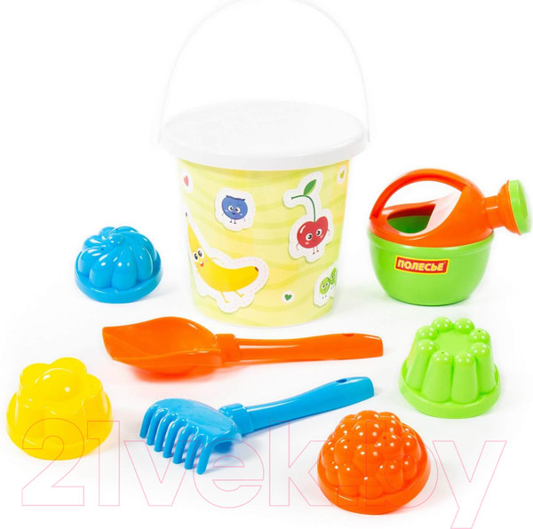 Изображение товара Набор игрушек для песочницы Полесье №321 / 5075