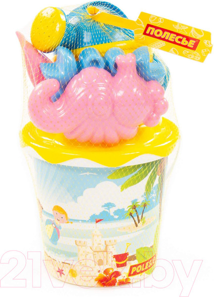 Изображение товара Набор игрушек для песочницы Полесье №356 / 35806