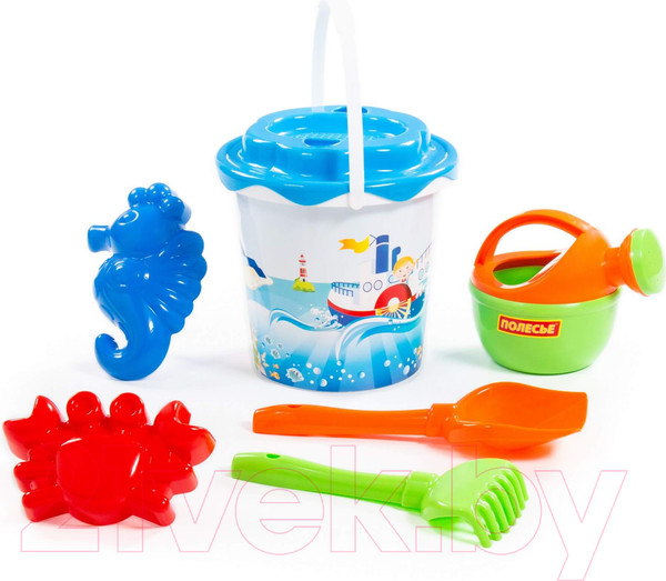 Изображение товара Набор игрушек для песочницы Полесье №356 / 35806
