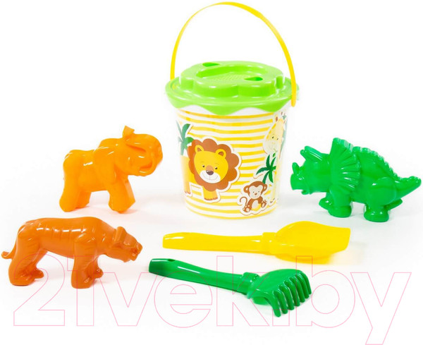 Изображение товара Набор игрушек для песочницы Полесье №358 / 35820
