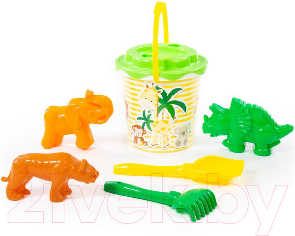 Изображение товара Набор игрушек для песочницы Полесье №358 / 35820