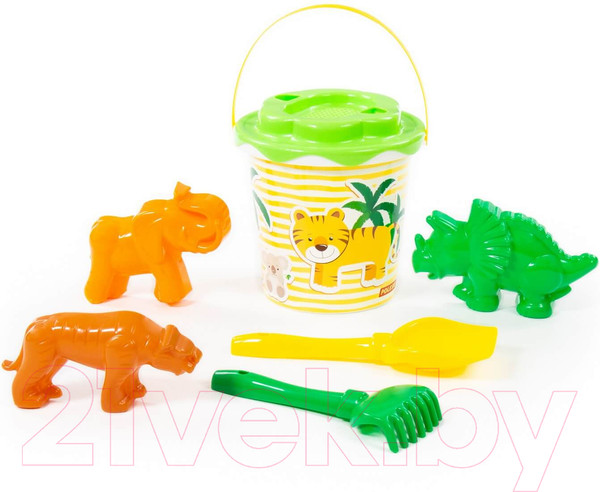Изображение товара Набор игрушек для песочницы Полесье №358 / 35820