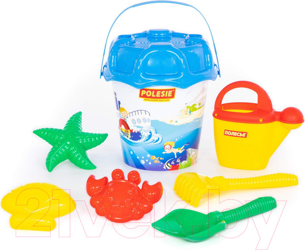Изображение товара Набор игрушек для песочницы Полесье №596 / 62529