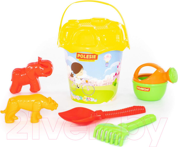 Изображение товара Набор игрушек для песочницы Полесье №597 / 62536