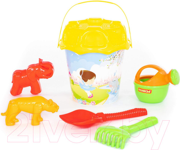 Изображение товара Набор игрушек для песочницы Полесье №597 / 62536