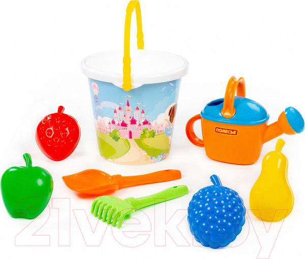 Изображение товара Набор игрушек для песочницы Полесье №602 / 62581