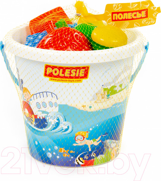 Изображение товара Набор игрушек для песочницы Полесье №602 / 62581