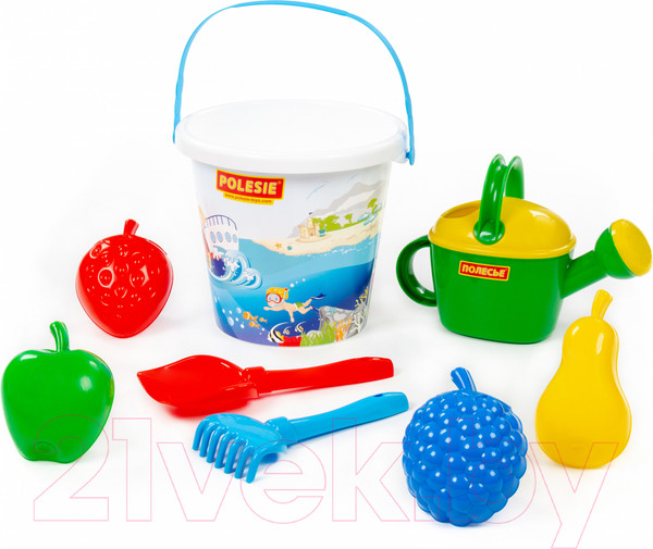 Изображение товара Набор игрушек для песочницы Полесье №602 / 62581