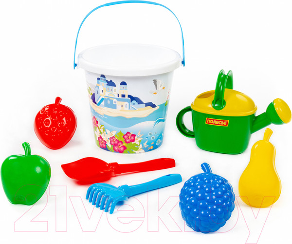 Изображение товара Набор игрушек для песочницы Полесье №602 / 62581